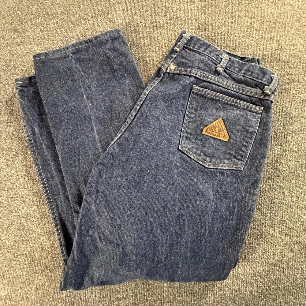 Bulwark Men's Protective Work Denim Pants 36 x 30‎ #875